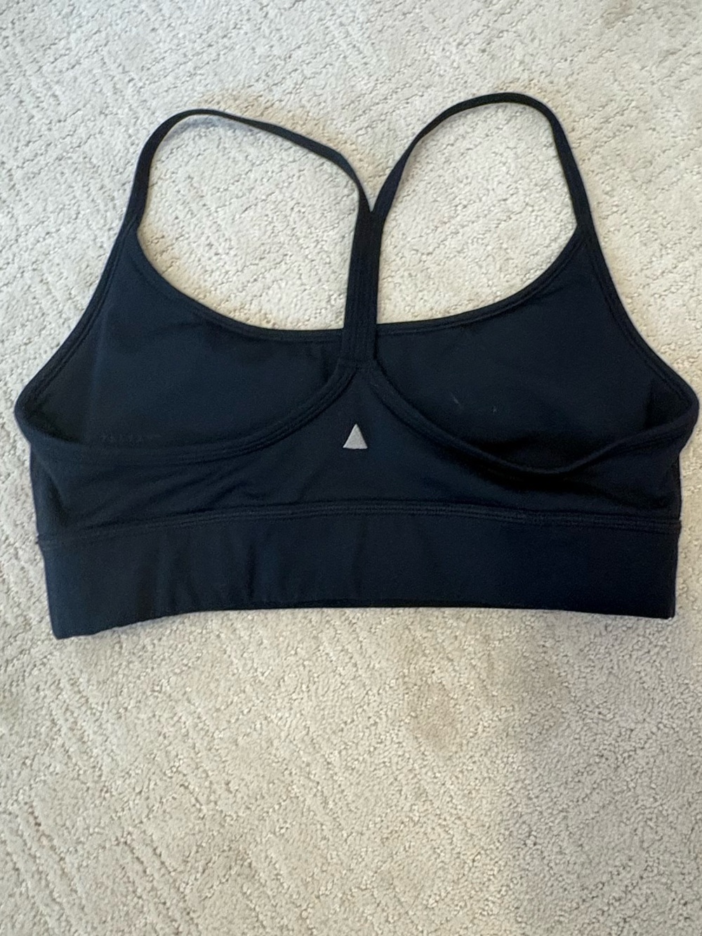Vitality Black Racerback Sports bra - Picture 2 of 2